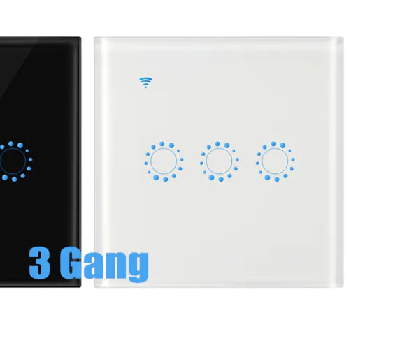 NexaLiving Touch 86mm Smart Home Light Switch, Alexa Compatible