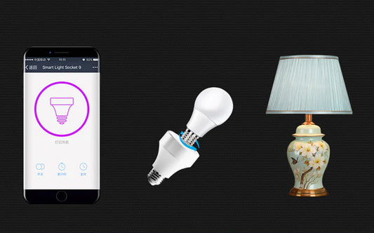 NexaLiving Smart Home WiFi Control Light Socket and Base