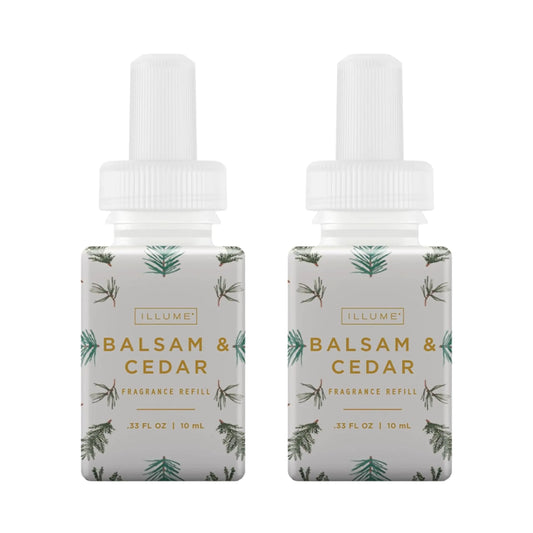 Pura & ILLUME Home Scent Refill - Smart Home Air Diffuser Fragrance - Up to 120-Hours of Luxury Fragrance per Refill - Household Essential - Clean & Safe Diffuser Fragrance - 2 Pack Fresh Sea Salt