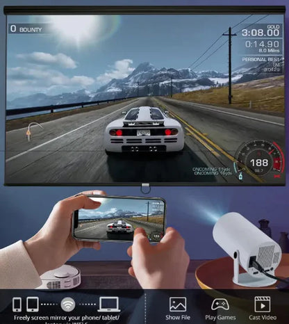 NexaLiving Smart HD Home Projector