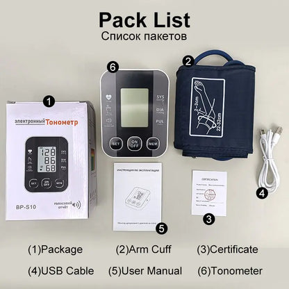 NexaLiving Smart Home High-Precision Voice Blood Pressure Monitor