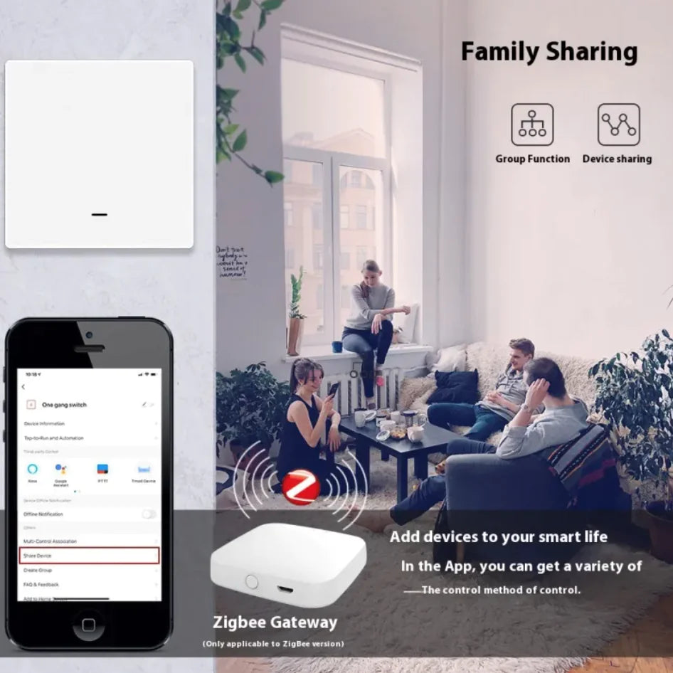 NexaLiving Smart Home Graffiti Button Controller
