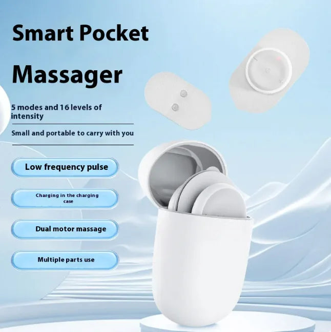 Mini Pulse Massager – Portable Smart Home Electric Muscle Relaxer