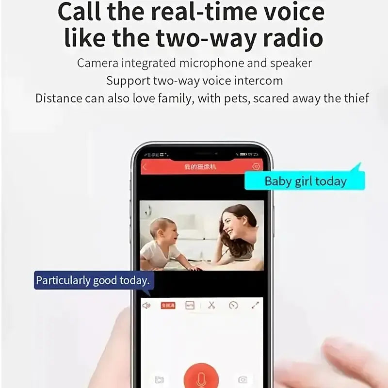 NexaLiving Smart Home Security Camera with 1080P Wireless IP