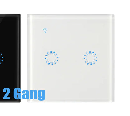 NexaLiving Touch 86mm Smart Home Light Switch, Alexa Compatible