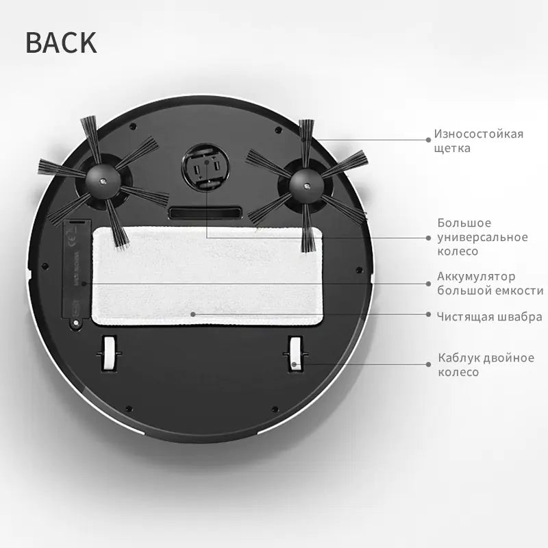 NexaLiving Smart Home Robot Vacuum Cleaner with Voice Control