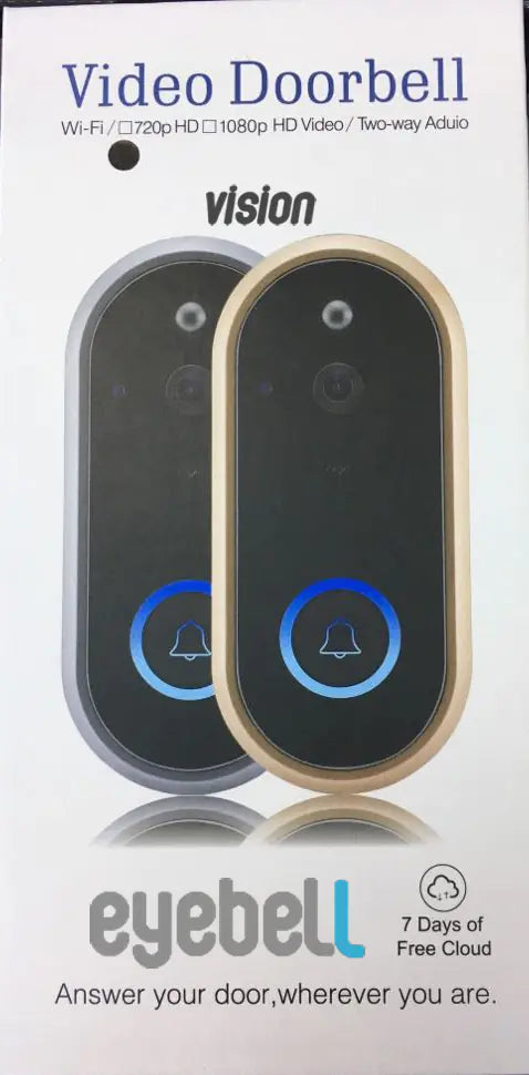 NexaLiving Smart WiFi Doorbell with Remote Home Monitoring