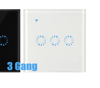 NexaLiving Touch 86mm Smart Home Light Switch, Alexa Compatible