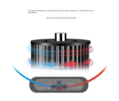 NexaLiving Smart Electric Heating Blanket for Home & Dorm