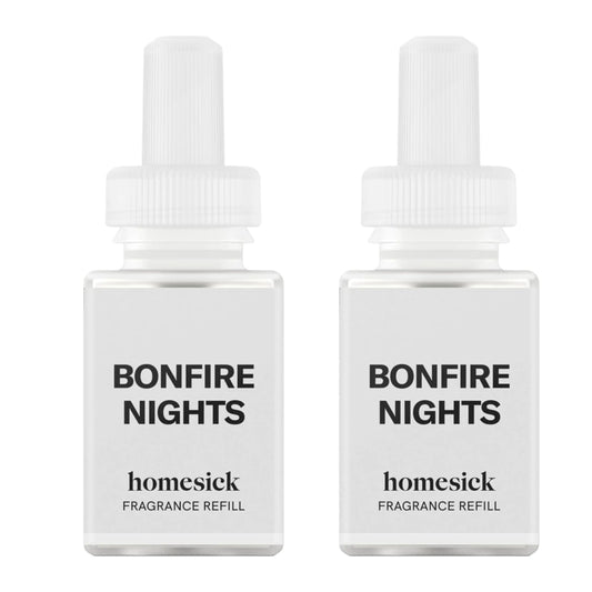 Pura & Homesick Home Scent Refill - Smart Home Air Diffuser Fragrance - Up to 120-Hours of Luxury Fragrance per Refill - Clean & Safe Diffuser Fragrance - Household Essential - 2 Pack Oktoberfest