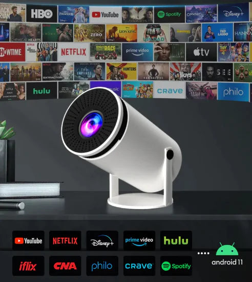 NexaLiving Smart HD Home Projector