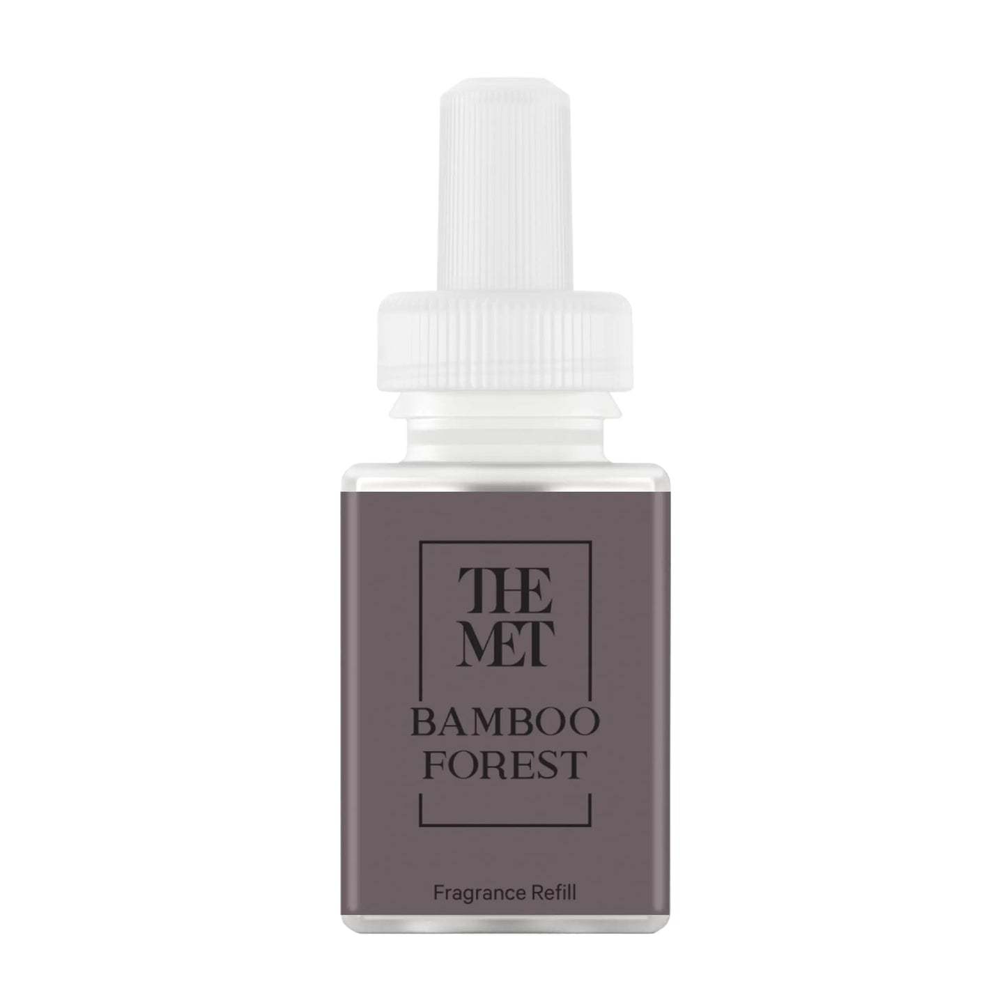 Pura & The Met Home Scent Refill - Smart Home Air Diffuser Fragrance - Up to 120-Hours of Luxury Fragrance - Household Essential - Clean & Safe Diffuser Fragrance - Single Refill Bamboo Forest
