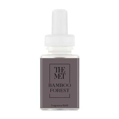 Pura & The Met Home Scent Refill - Smart Home Air Diffuser Fragrance - Up to 120-Hours of Luxury Fragrance - Household Essential - Clean & Safe Diffuser Fragrance - Single Refill Bamboo Forest