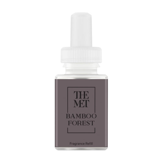 Pura & The Met Home Scent Refill - Smart Home Air Diffuser Fragrance - Up to 120-Hours of Luxury Fragrance - Household Essential - Clean & Safe Diffuser Fragrance - Single Refill Bamboo Forest