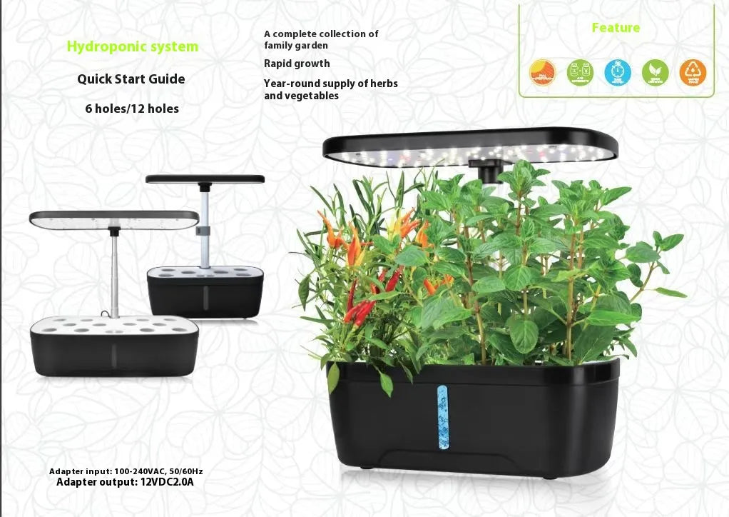 NexaLiving Smart Home Hydroponic LED Plant Growth Light (Multiple Styles)