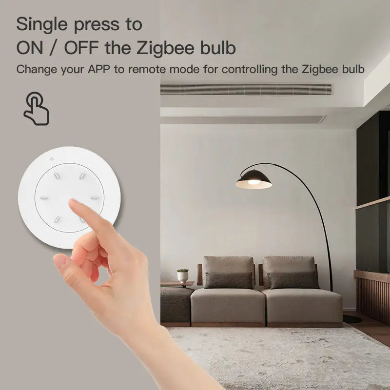 NexaLiving Smart Home Scene Switch with Wireless Knob