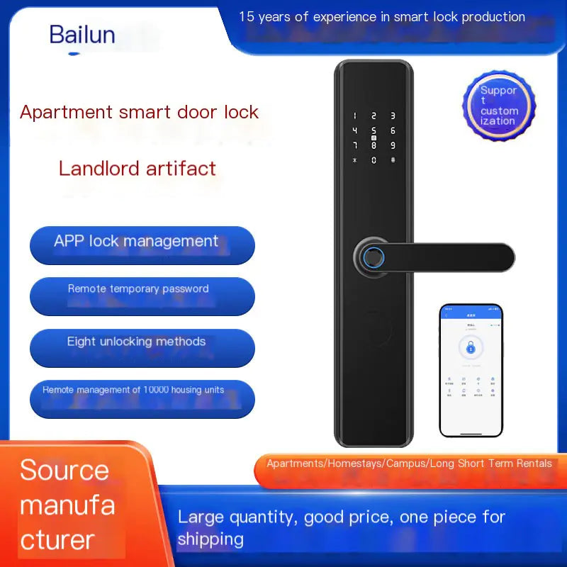 Smart Fingerprint Door Lock for Home and Apartments