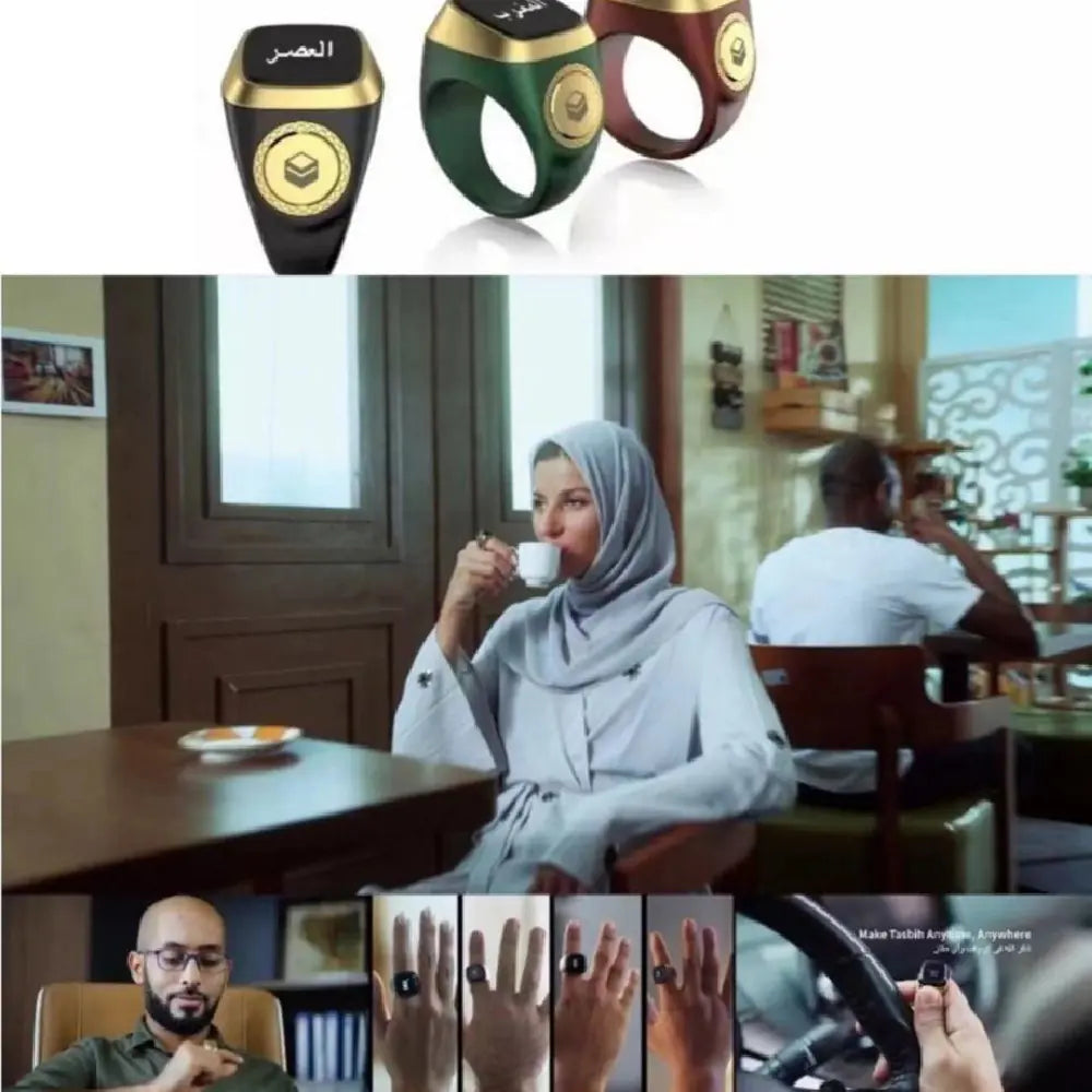 Smart Home Ring with Stylish Simplicity